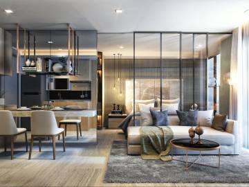 1 Bed 1 Bath 30.86 SQ.M Walden Asoke