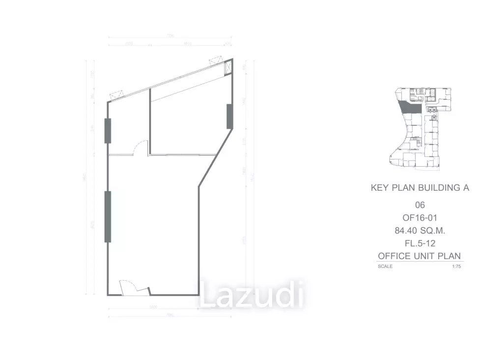 Retail Office 84.40 SQ.M. Origin Thonglor World