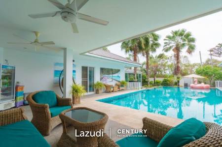 BO FAI : Luxury 4 Bed Pool Villa on Large Land Plot.