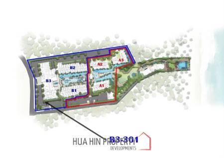 1 Bed 1 Bath 32.57 SQ.M. CARAPACE Huahin-Khaotao