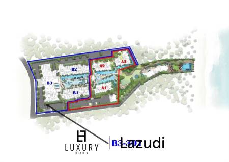 1 Bed 1 Bath 32.57 SQ.M. CARAPACE Huahin-Khaotao