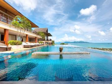 Luxury Sea View Villa in Bophut Hills