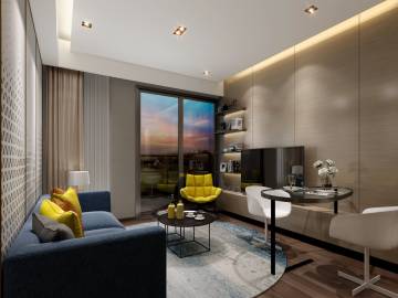 1 Bed 1 Bath 36.19 SQ.M. Beverly Mountain Bay