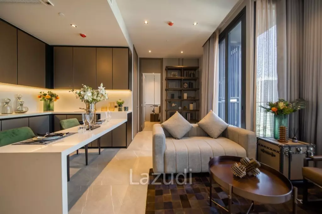 53 sqm 1 Bed Condo on 23rd Floor at Hyde Heritage Thonglor Bangkok