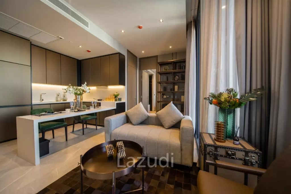 53 sqm 1 Bed Condo on 23rd Floor at Hyde Heritage Thonglor Bangkok