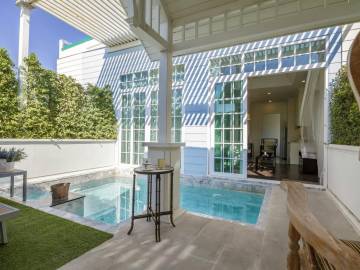 Grand Florida Beachfront Pool Villa For Sale