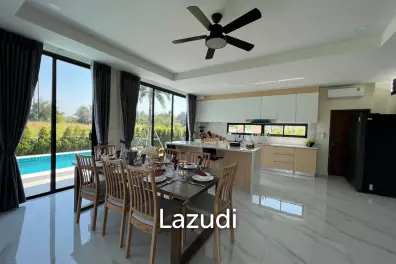 290 sqm modern pool villa in Amity Lakes Hua Hin