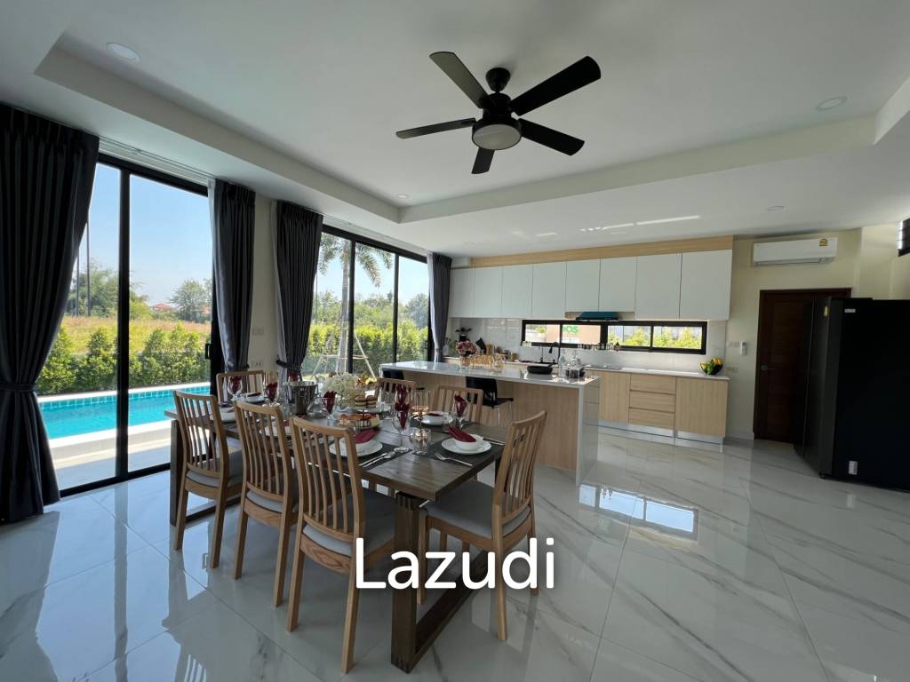 290 sqm modern pool villa in Amity Lakes Hua Hin