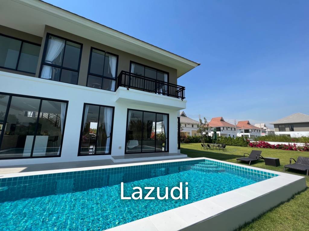 290 sqm modern pool villa in Amity Lakes Hua Hin