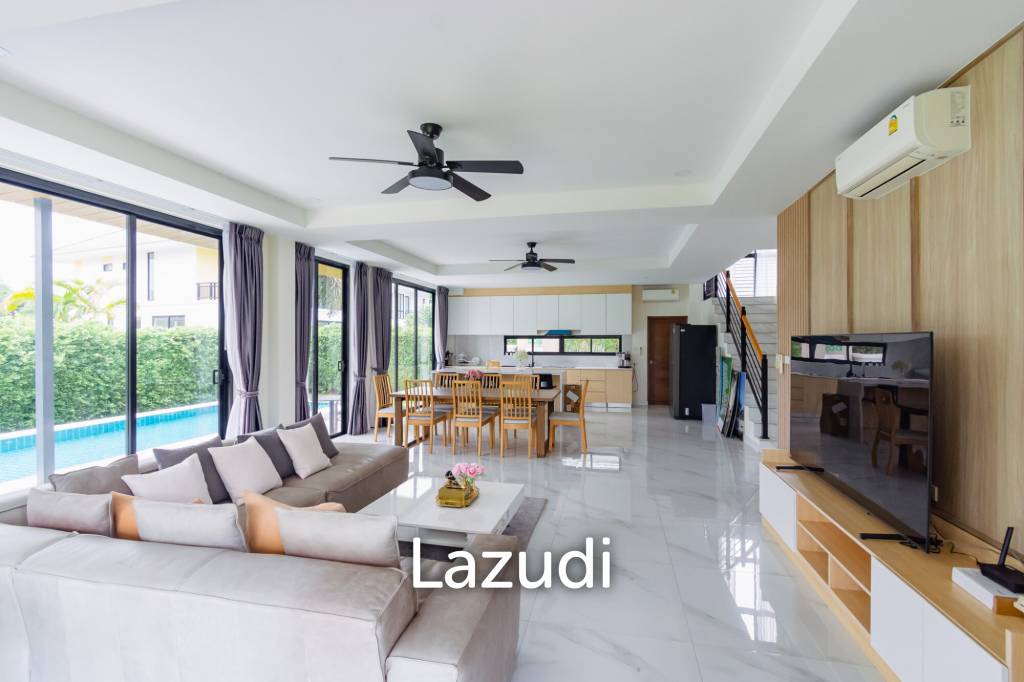 290 sqm modern pool villa in Amity Lakes Hua Hin