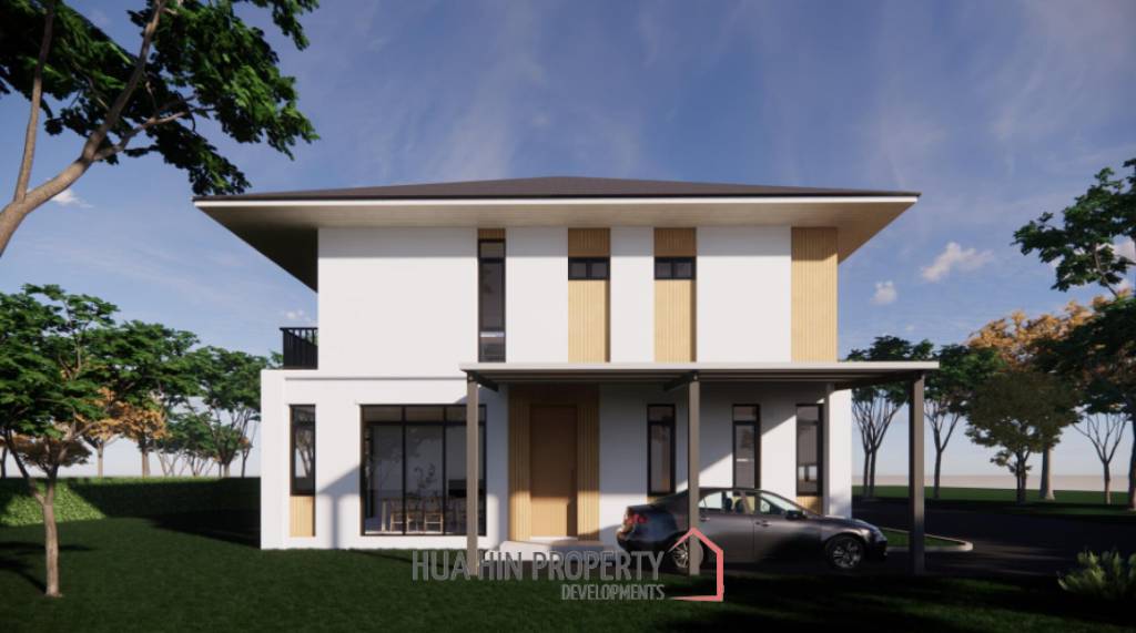 142 sqm modern 3 bedroom Twin House in Thap Tai Hua Hin