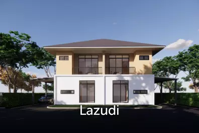 142 sqm modern 3 bedroom Twin House in Thap Tai Hua Hin