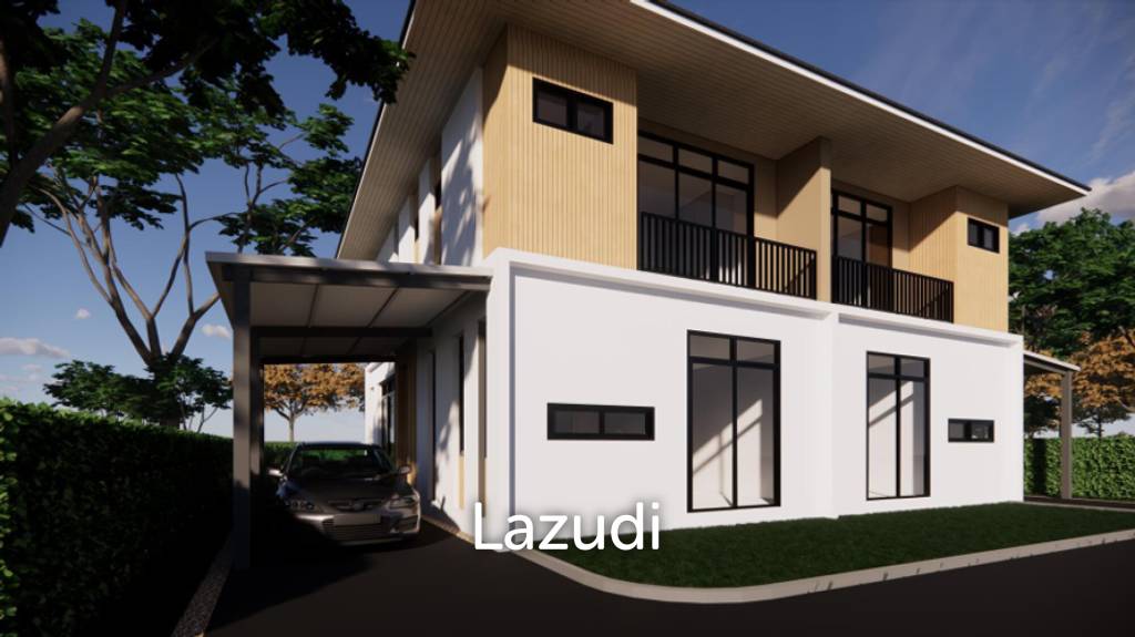 142 sqm modern 3 bedroom Twin House in Thap Tai Hua Hin
