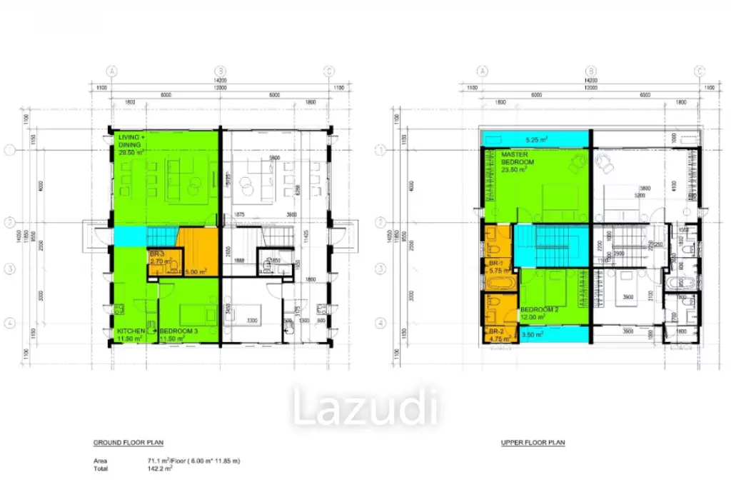 142 sqm modern 3 bedroom Twin House in Thap Tai Hua Hin