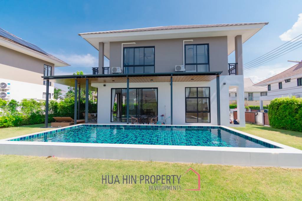 214 sqm modern 2 storey villa in Amity Lakes Hua Hin