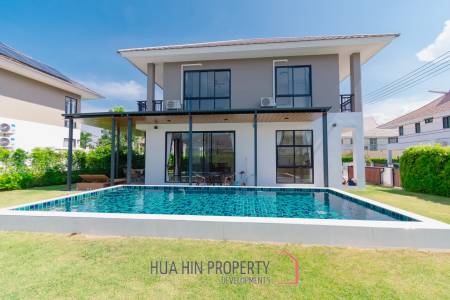 214 sqm modern 2 storey villa in Amity Lakes Hua Hin