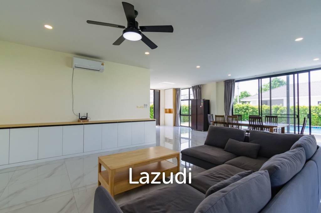 214 sqm modern 2 storey villa in Amity Lakes Hua Hin