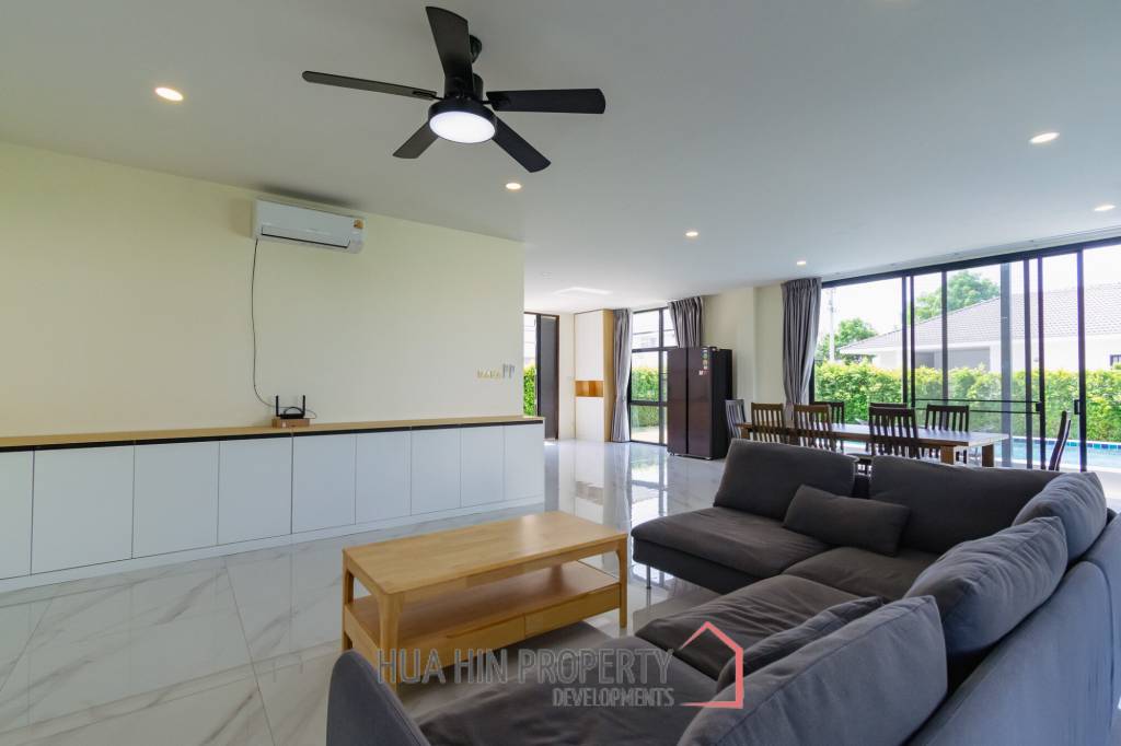 214 sqm modern 2 storey villa in Amity Lakes Hua Hin