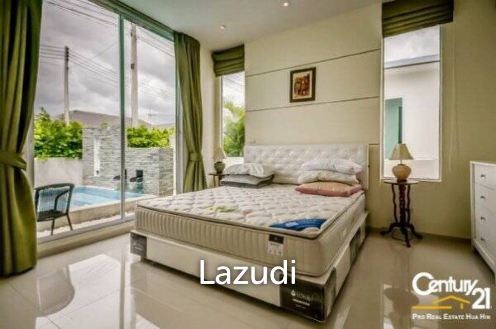 Modern 2 Bed Pool Villa Nr Town