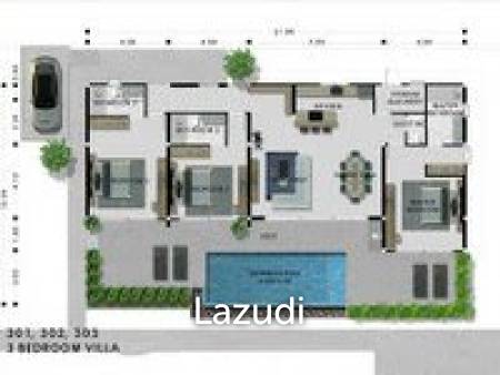 Modern 3-Bedroom Pool Villa at MA Villas Samui Estate, Mae Nam