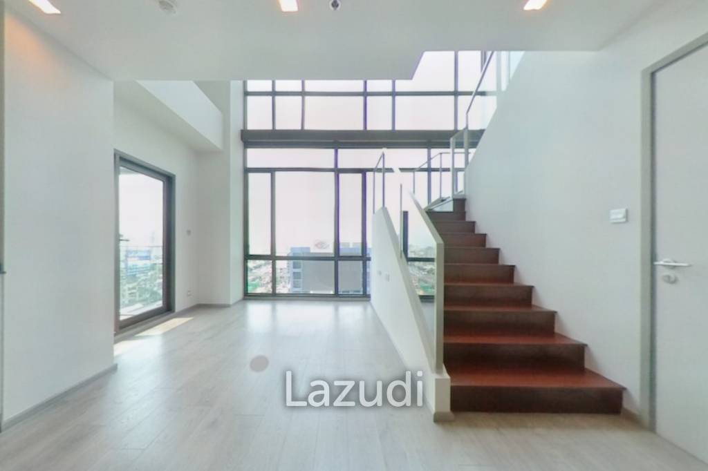 2 Bed Duplex  2 Bath  83.59 SQ.M. Whizdom Avenue Ratchada - Ladprao