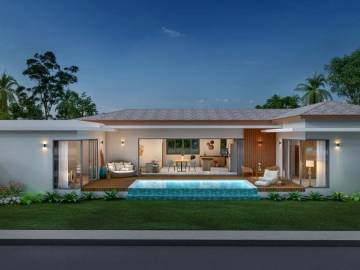 Stylish Single Pool Villa Located in Bang Rak