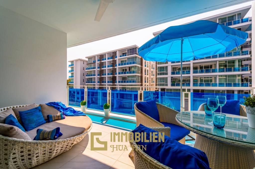 My Resort Condo : 2 Schlafzimmer Eigentumswohnung mit Poolblick