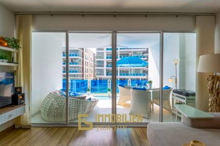 My Resort Condo : 2 Schlafzimmer Eigentumswohnung mit Poolblick