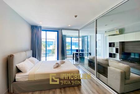 The Crest Santora: 1-Schlafzimmer-Eigentumswohnung mit Meerblick