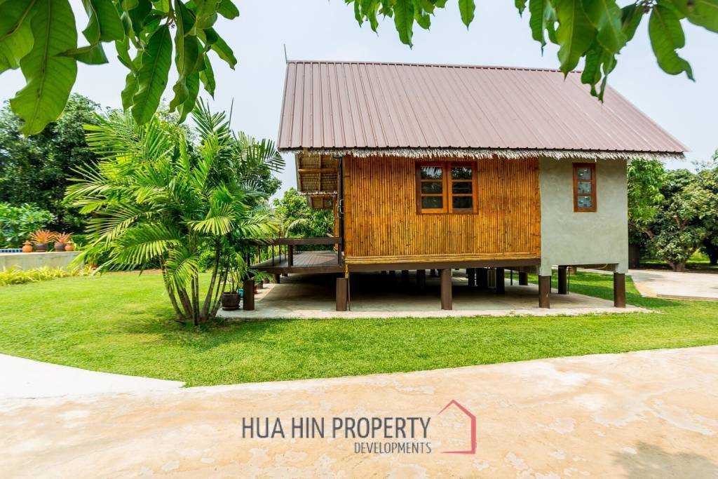 Mountain View Private Villa and Resort For Sale in Samroiyod Near Beach