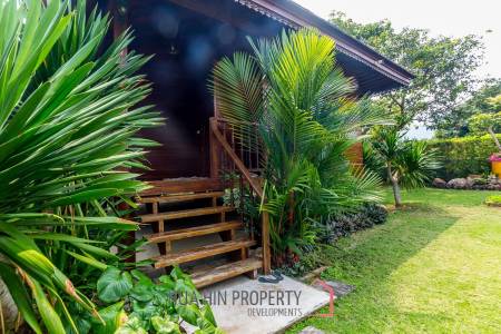 Mountain View Private Villa and Resort For Sale in Samroiyod Near Beach