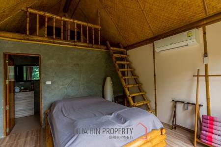 Mountain View Private Villa and Resort For Sale in Samroiyod Near Beach
