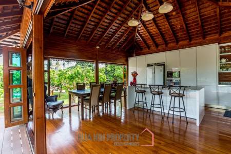 Mountain View Private Villa and Resort For Sale in Samroiyod Near Beach
