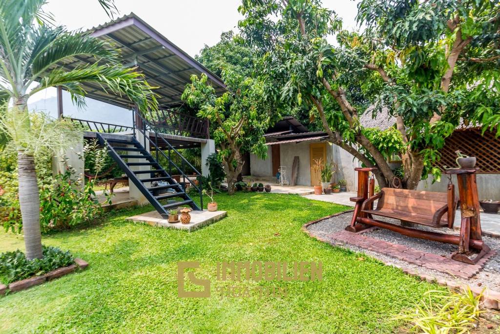 Mountain View Private Villa and Resort For Sale in Samroiyod Near Beach