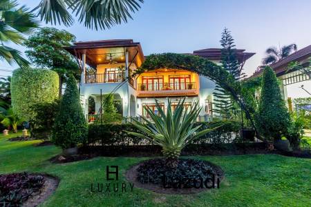 Two Story Private Villa Near Sainoi Beach For Sale on Large Land Plot