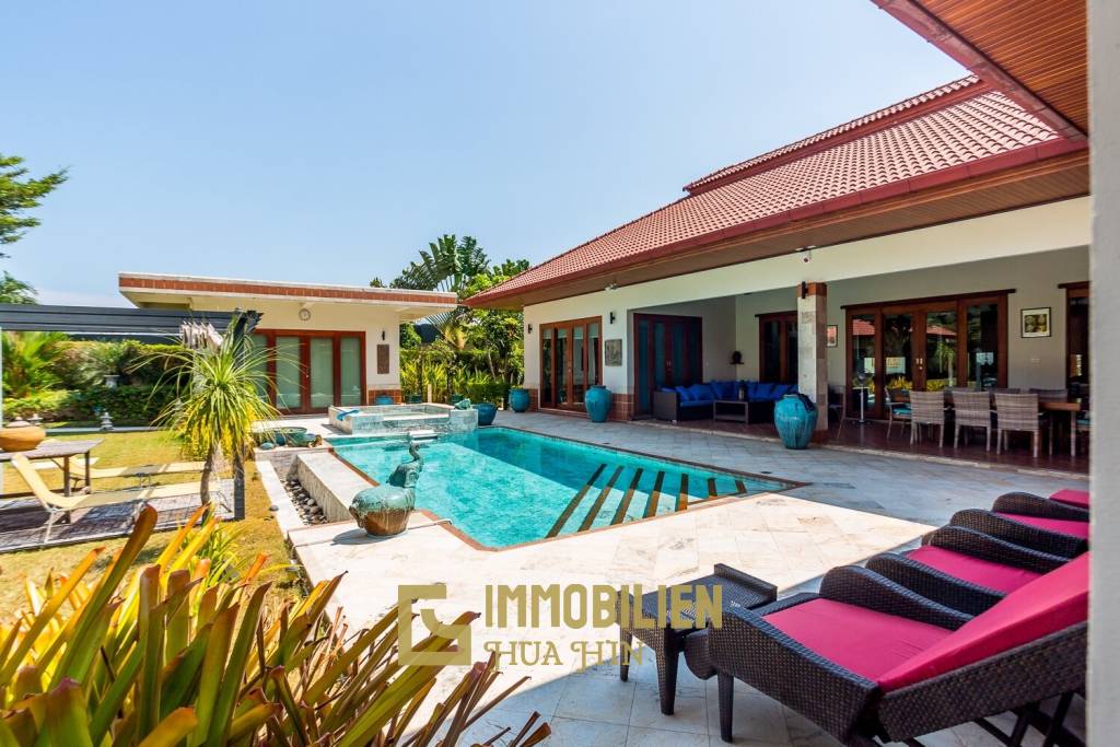 Large Luxury Pool Villa For Sale 2km From Khao Kalok Beach