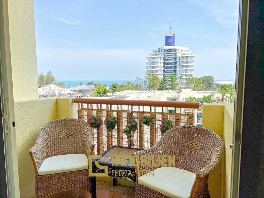 MYKONOS CONDO: 1-Schlafzimmer-Eigentumswohnung mit Meer-und Poolblick