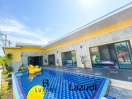 5 Bedroom Thai Style Modern Pool Villa For Sale