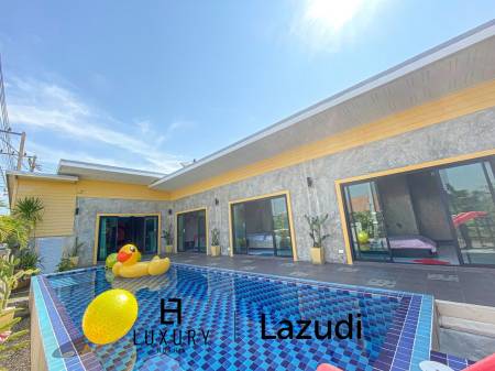 5 Bedroom Thai Style Modern Pool Villa For Sale