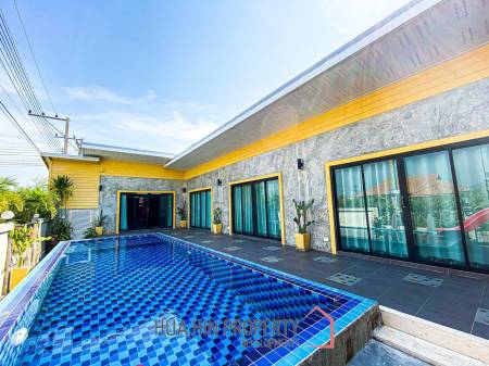 5 Bedroom Thai Style Modern Pool Villa For Sale
