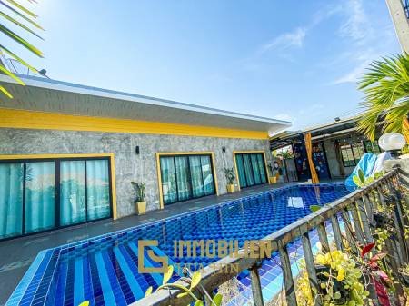 5 Bedroom Thai Style Modern Pool Villa For Sale