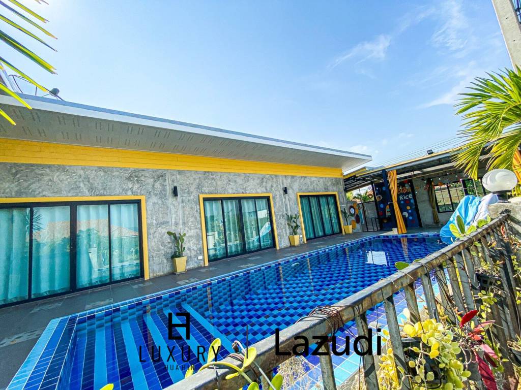 5 Bedroom Thai Style Modern Pool Villa For Sale