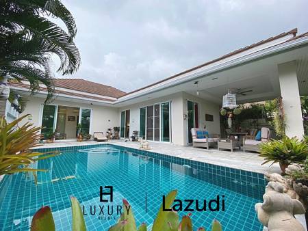 Woodlands: Gepflegte Pool Villa mit 3 Schlafzimmern und 2 Bädern