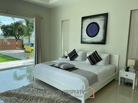 Modern Ready To Move In Pool Villa for sale in Samroiyot 800m from the Beach