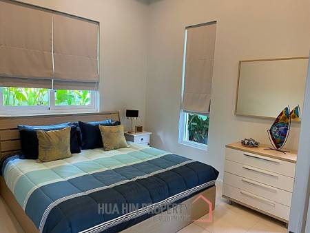 Modern Ready To Move In Pool Villa for sale in Samroiyot 800m from the Beach