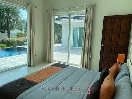 Modern Ready To Move In Pool Villa for sale in Samroiyot 800m from the Beach