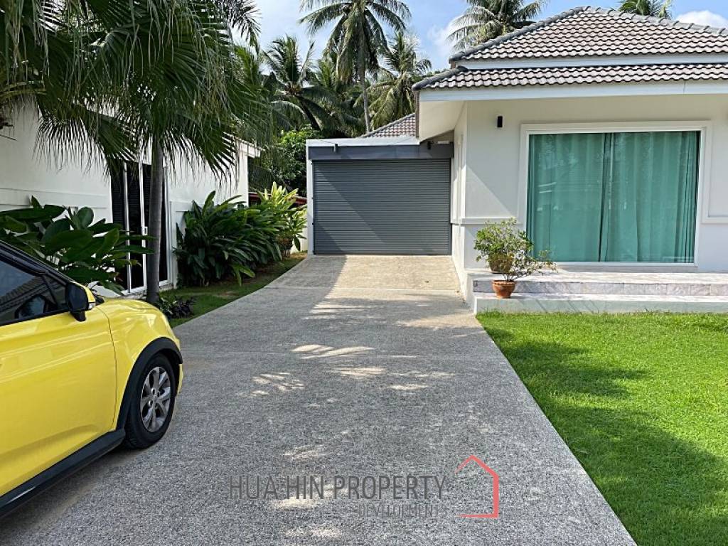 Modern Ready To Move In Pool Villa for sale in Samroiyot 800m from the Beach