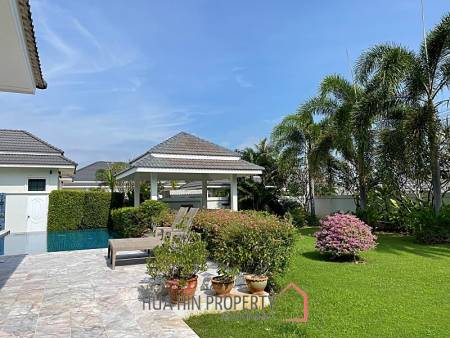 Modern Ready To Move In Pool Villa for sale in Samroiyot 800m from the Beach