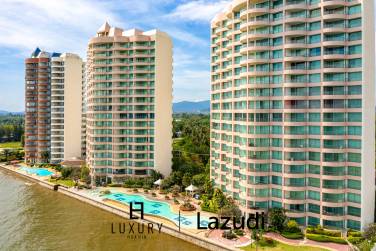 Chaam Longbeach: 3 Schlafzimmer Condo mit Poolblick