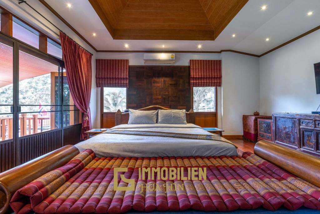 Beeindruckende 5 Schlafzimmer Luxusimmobilie auf 6400 qm (4 Rai) Land